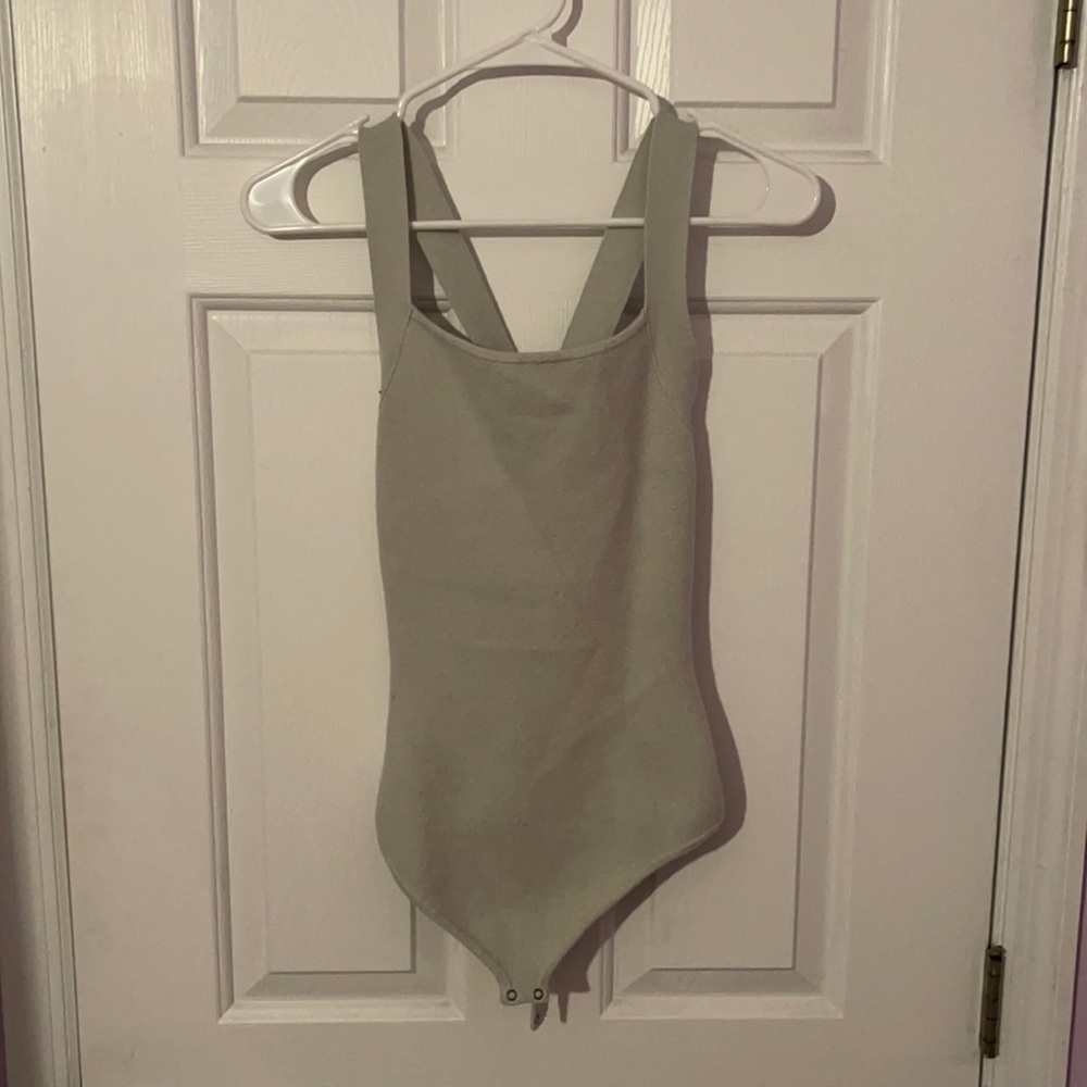 Abercrombie light/pale green bodysuit